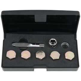 KS Tools 150.4925 Oil Drain Plug Thread Repair Kit 12-Piece M15 x 1.5