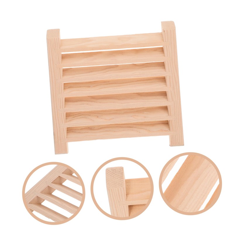 SHINEOFI Wooden Ventilation Grille for Sauna Room Stylish Air Vent