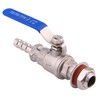DERNORD 2 Packs 1/2 Inch Weldless Ball Valve Stainless Steel