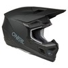 O'Neal 3 SRS Adult Helmet Solid Black Medium