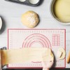 Non-slip Pastry Mat Extra Large,Counter Mat, Dough Rolling Mat,Oven Liner,Fondant/Pie