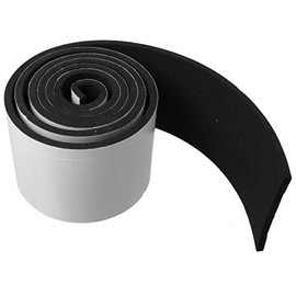 NR Sponge 0.1 inch (3 mm) Thick, 2.0 x 39.4 inches (50 x 1000 mm), Tape Included