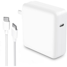 Mac Book Pro Charger, 70W USB C Charger Power Adapter for MacBook Pro/Air 13/14 Inch, for MacBook 12 Inch, Included USB-C to USBC Charge Cable (6.6ft/2m)