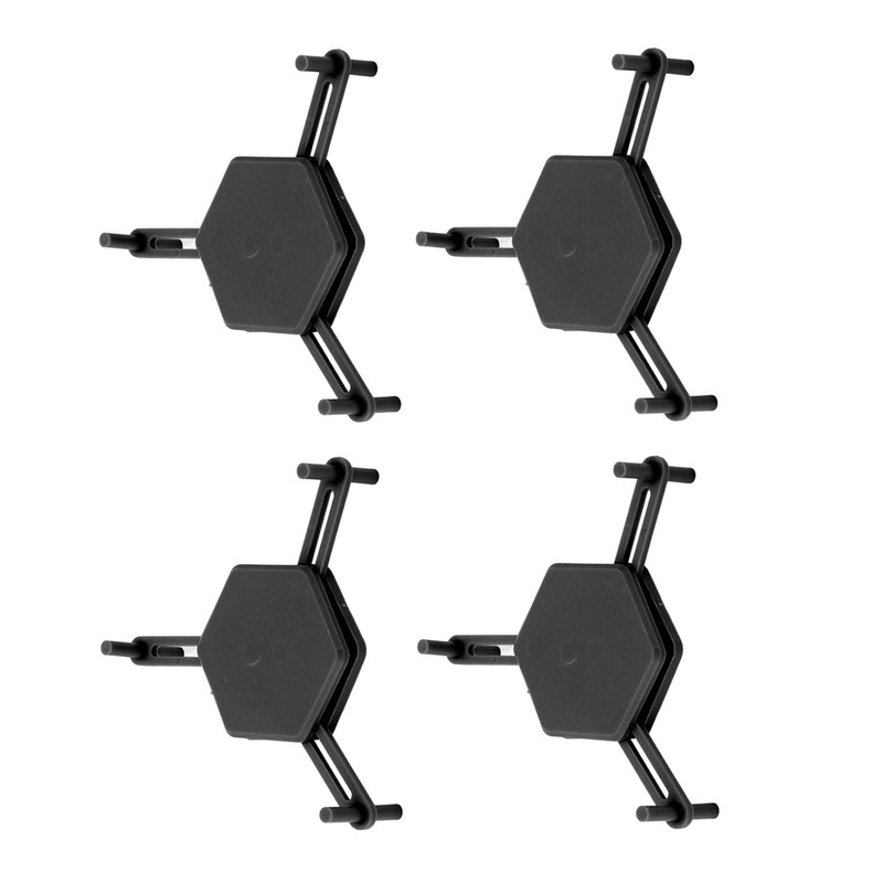 4Pcs Hexagonal Coaster Stylish Adjustable Multipurpose Hexagonal Coasters for Drinks