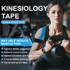 Kinesiotapes 6 Rolls Waterproof Kinesiology Tape Physio Tape for Injured