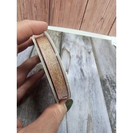 Stampin' UP! BLUSHING BRIDE METALLIC RIBBON 10 YARDS 3/8 INCH