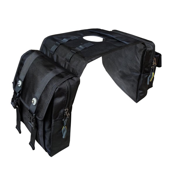 Larswon Universal Water-resistant ATV Tank Bag - Heavy-Duty Motorcycle Saddle