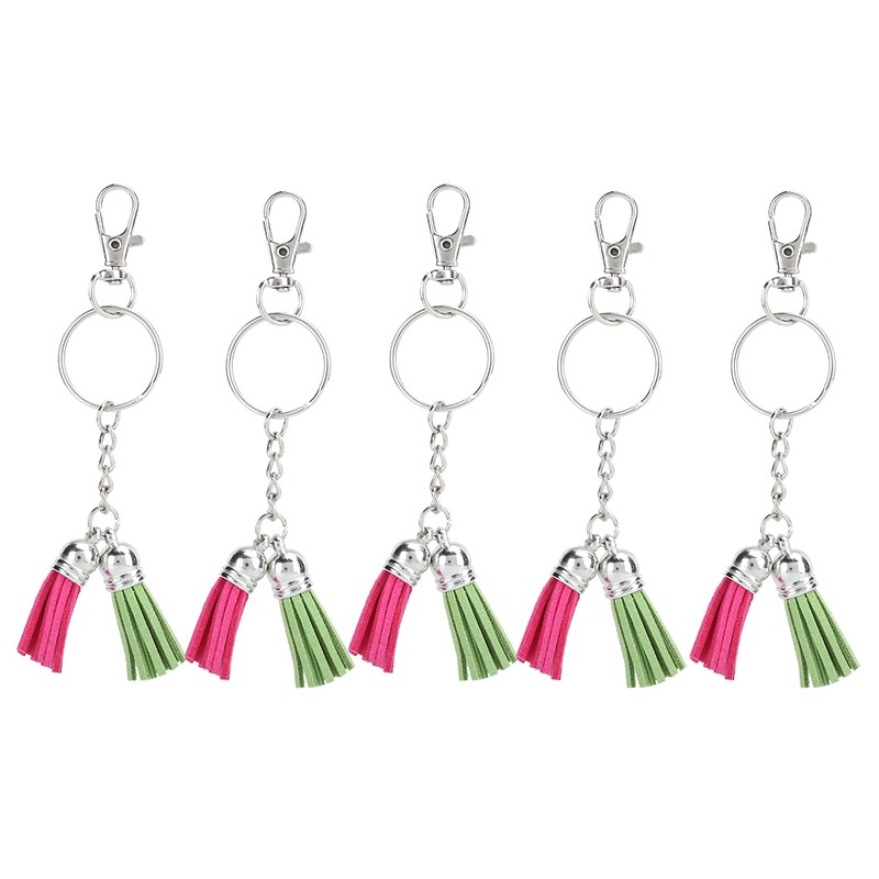 Key Chain Tassel Set Mixed Color Zinc Alloy Mobile Phone