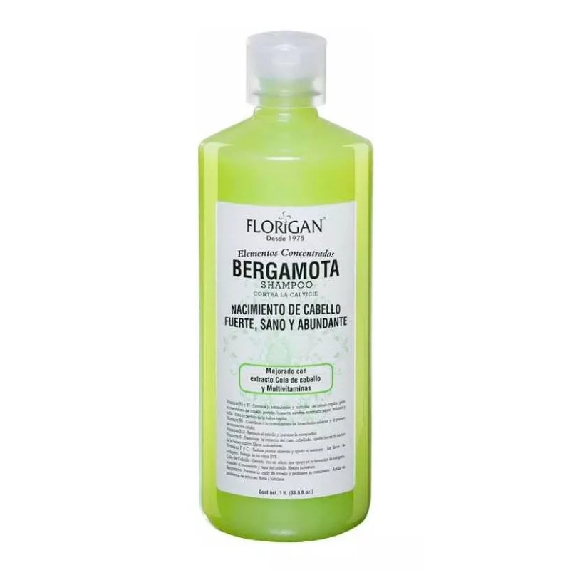 Florigan Shampoo Bergamota Contra La Calvicie Florigan.