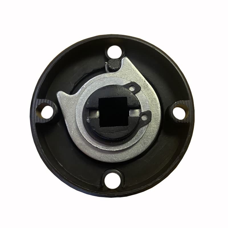 HANDLESTORE Straight Lever on Rose Door Handle - Matt Black