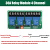 DIANN 30A 4 Channel Relay Module 12V Relay Module Expansion