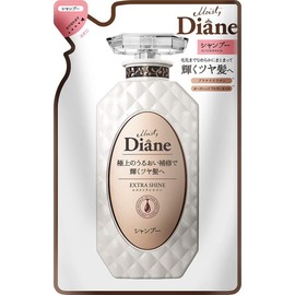Moist Diane Extra Shine Shampoo Refill 330ml - Organic Argan Oil & Platinum Keratin (Green Tea Set)