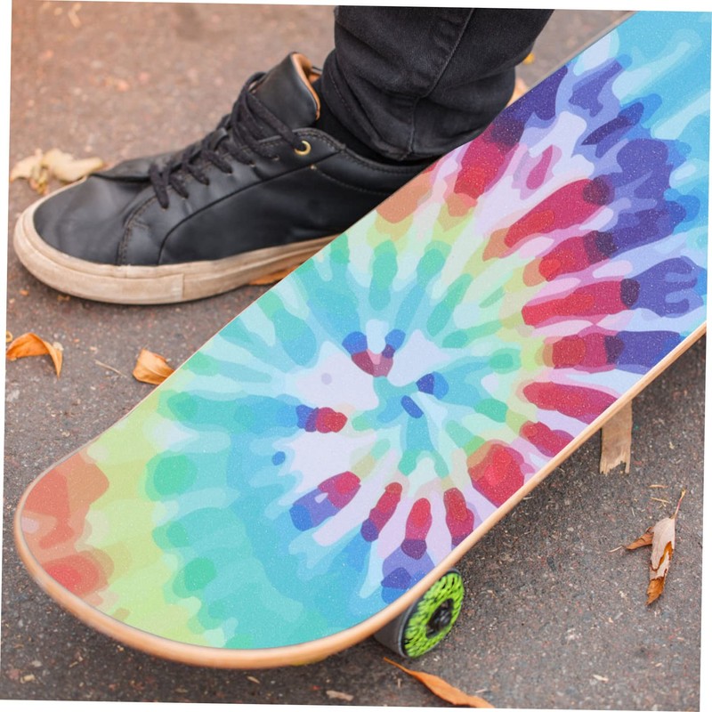 WOONEKY Skateboard Sandpaper Anti Mob Skateboard Tape Tape Self- Grip