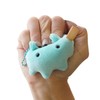 Punyumen Mendaco Plush Toy Mascot with Keychain 6cm Small Cute