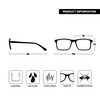 Opulize Ink MMMM4-7 -1.50 Long Distance Glasses Pack of 4