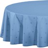 Erwin Müller Tablecloth sky blue size rund: 160 cm Ø