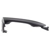 TRQ Front Right Exterior Door Handle Black Passenger Side Compatible