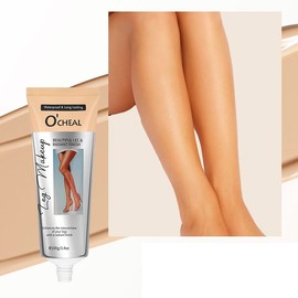 Leg Makeup Concealer Cream – Waterproof Body Foundation for Legs, Arms & Body – Full Coverage, Long Lasting, Natural Radiant Finish for Fair Skin – 100g