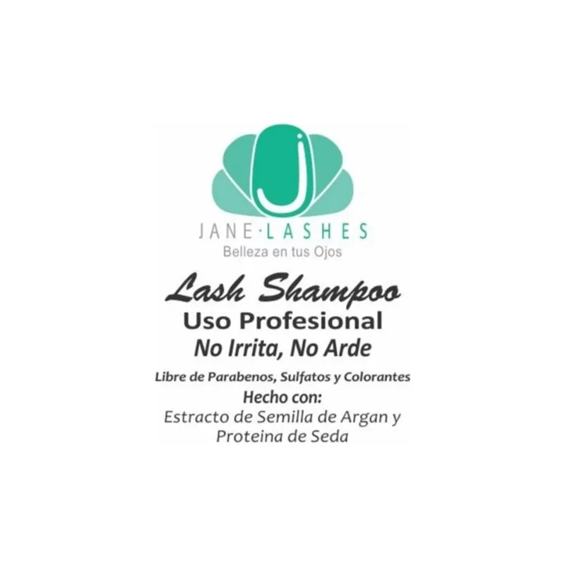 Lash Shampoo Lashes 50ml Pestaña Mink Espuma Limpiadora 10pz Transparente