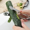 Veggie Peeler,Stainless Steel Double-Sided Fruit Peeler with Handle | Kitchen