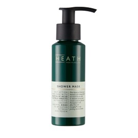 [HEATH/Shower Mask, 3.8 fl oz (85 ml), Lemon Scent, Men's Deep Cleansing, Face Pack, One Step Before Cleansing, Exfoliating, Anti-Dullness, Animal Ingredients, Paraben Free, Men's Cosmetics, Skin Care