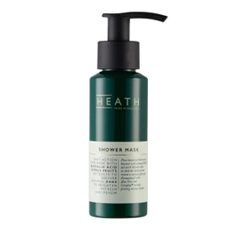 [HEATH/Shower Mask, 3.8 fl oz (85 ml), Lemon Scent, Men's Deep Cleansing, Face Pack, One Step Before Cleansing, Exfoliating, Anti-Dullness, Animal Ingredients, Paraben Free, Men's Cosmetics, Skin Care