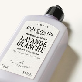 L'OCCITANE - Leche corporal Lavande Blanche (Lavanda Blanca) - 250 ml - Fabricado en Francia