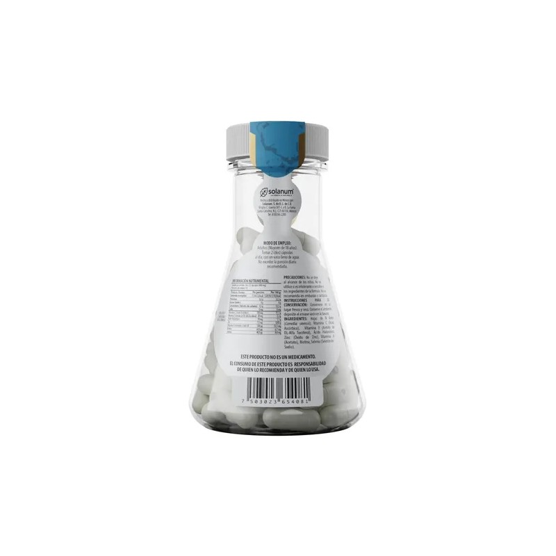 Solanum Biotina + Ácido Hialurónico 100 Cápsulas 450g