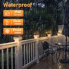 Viewsun 12 Pack Solar Post Cap Lights, Outdoor Fence Solar