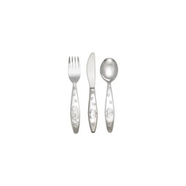 Zilverstad Children's Emergency Vehicles 3-Piece Cutlery Set, Stainless Steel, Silver, 19.5 x 14 x 2 cm