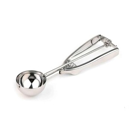 APS Scoop 21.5 x 6 Bulbs/4.5 1/36 cm Length Stainless Steel, High Gloss with Stainless Steel Nib for Ice, Pürree, Rice, etc.