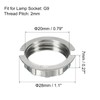 MECCANIXITY G9 Lamp Holder Ring Light Lamp Shade Holder Adapter