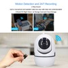 Baby Monitor 360 Degree Panning 65 Degree Vertical 1080P Night