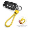 Tukellen Leather Weave Keychain Suit for car Keychain Keyring Present
