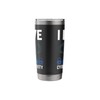 I Love Cybersecurity Eye Locks Design Stainless Steel Insulated Tumbler