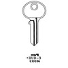 JMA HUD-3E Key Blank, for Hudson HL1,CO106 (50-Pack)