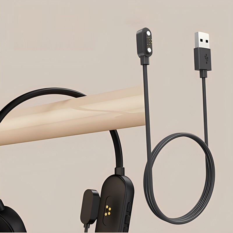 Replaceable Magnetic Charging Cable for Wireless Bluetooth Air Bone Conduction
