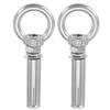 MECCANIXITY Concrete Eye Bolt Expansion Eyebolt M8x60mm 304 Stainless Steel