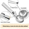 Cuchara para Helado de Acero Inoxidable–Cuchara para Frutas, Funderelele, Cuchara