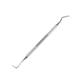 Professional Stainless Steel Tarter Scraper Remover Double Ended Tarter Scraper Probe Hook Instruments Teeth Remover Cleaning Tool