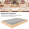 Jewelry Drawer Organizer Multipurpose 100 Grids Ring Drawer Storage Insert