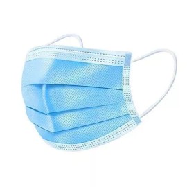 Unbranded [50 PCS] Disposable Face Masks, Breathable Face Mask for Home, Office, Blue