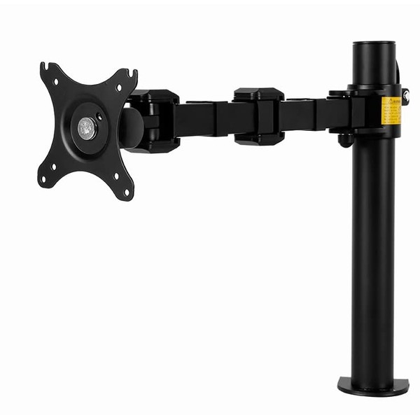 Ergo Single Monitor Heavy Duty Fully Adjustable Mount, Black, Ergo