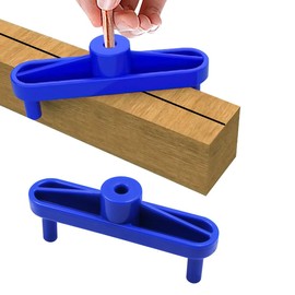 TorSor 2 Pack Center Scribe Line Locator Scriber Center Finder Marker Positioner Positioning Ruler Scribing Gauge Centerline Measuring Tool for Woodworking Wooden DIY