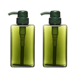 EOWVISN 2 Pieces Soap Dispenser, Liquid Push Bottle, Skin Care Product Dispensing Bottle, Large Capacity Plastic Bottle, Travel Dispensing Bottle, Multifunctional Plastic Push Bottle