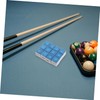 Parliky Snooker Chalk 12 Cubes Billiards Chalk for Smooth Tips