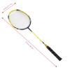 1 Pair High strength Sport Badminton Racket Durable Aluminium Alloy