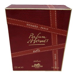 HERMÈS RARE Vintage PARFUM D'HERMES by HERMES splash PURE PARFUM 7,5 ml~1/4 oz BOXED