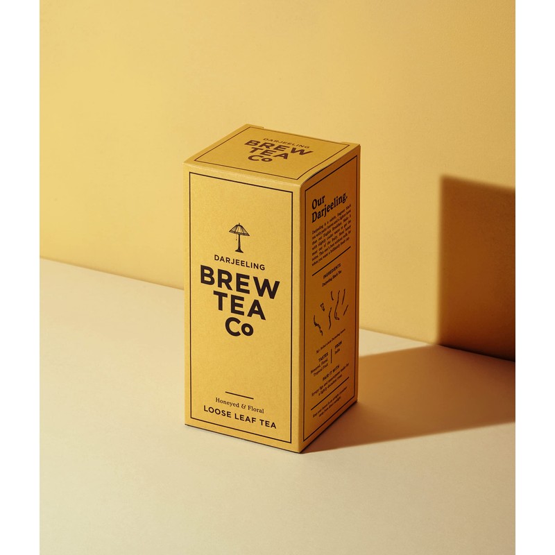 Brew Tea Co - Darjeeling Black Tea, Loose Leaf Tea