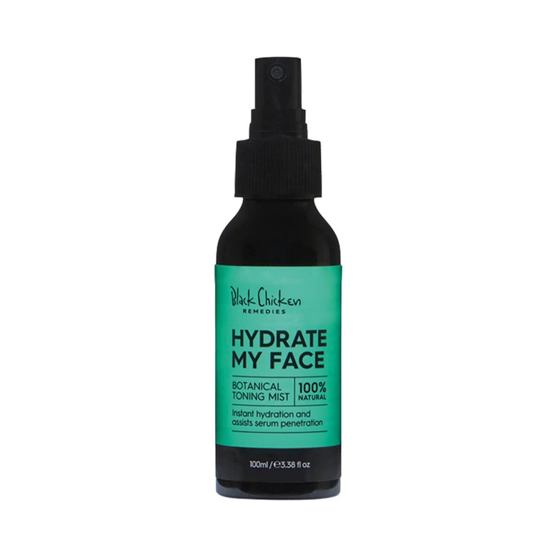 Black Chicken Remedies Hydrate My Face Toning Mist, 15ml